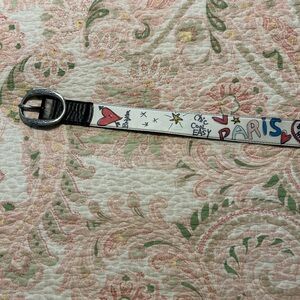 Brighton Fashionista Graphic Belt, worn a couple times,  Size 34